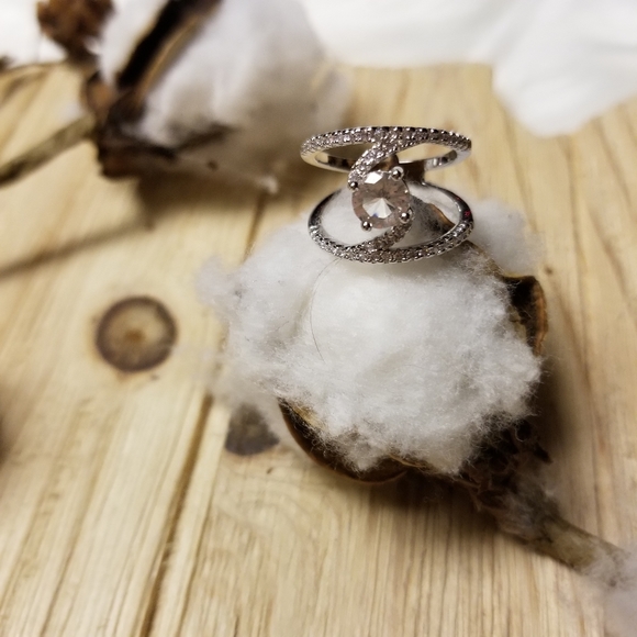 💍💍Pretty Round 2.46 CT 10 KT white gold plated ring💍💍 - Picture 8 of 11